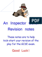 Реферат: An Inspector Callsthe Inspector Essay Research Paper